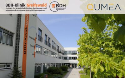 Hög acceptans och anonymitet övertygar vårdpersonalen på BDH-kliniken Greifswald att använda QUMEA