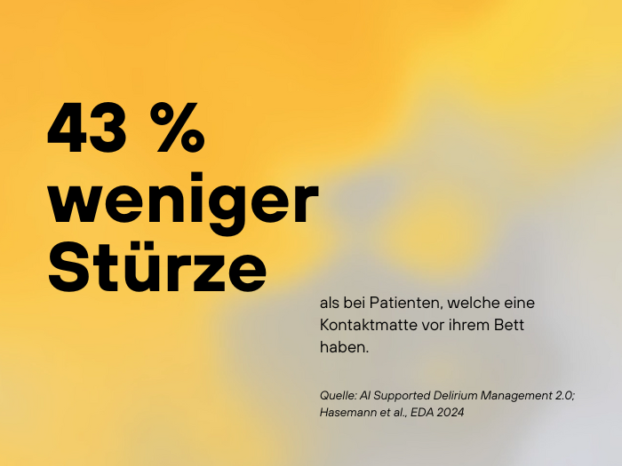 QumPreFall Zwischenresultate zeigen: QUMEA reduziert Stürze bei Delirium-Patienten signifikant